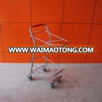 black hand shopping basket cart trolley for double baskets